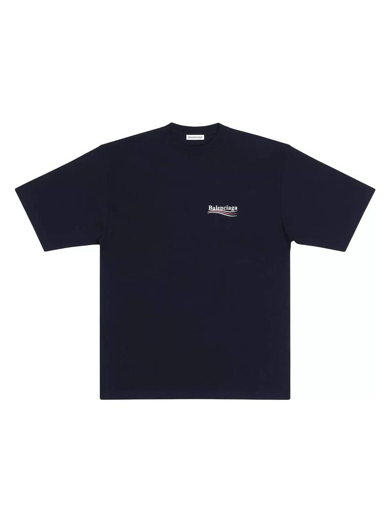 Balenciaga Campaign Small Fit T-Shirt in Black & White | FWRD