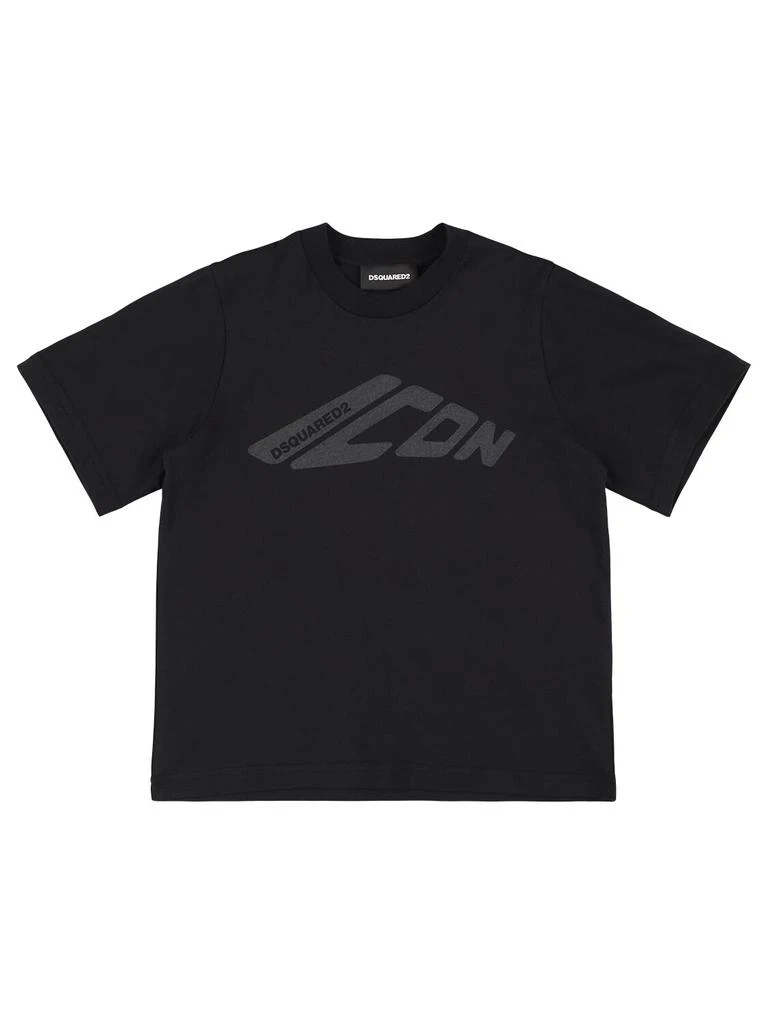 DSQUARED2 Printed Cotton Jersey T-shirt 1