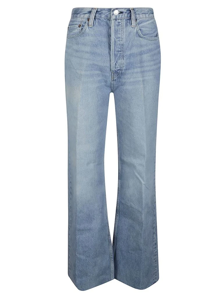 Re/Done 70s Ultra High Rise Wide Leg Jeans 1