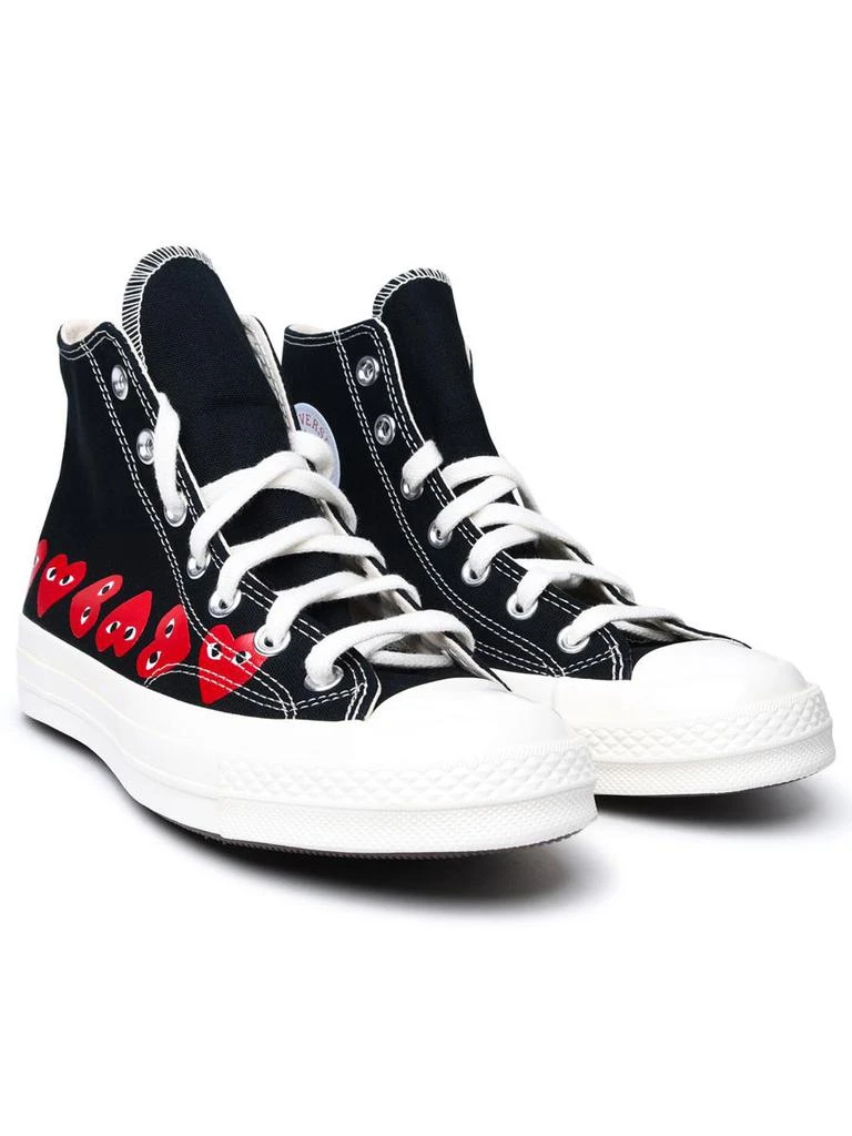 COMME DES GARÇONS PLAY X CONVERSE COMME DES GARÇONS PLAY X CONVERSE MULTI HEART HIGH SNEAKER 2