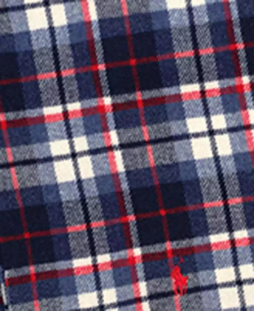 Ralph Lauren Men's Woolen Plaid Scarf 4