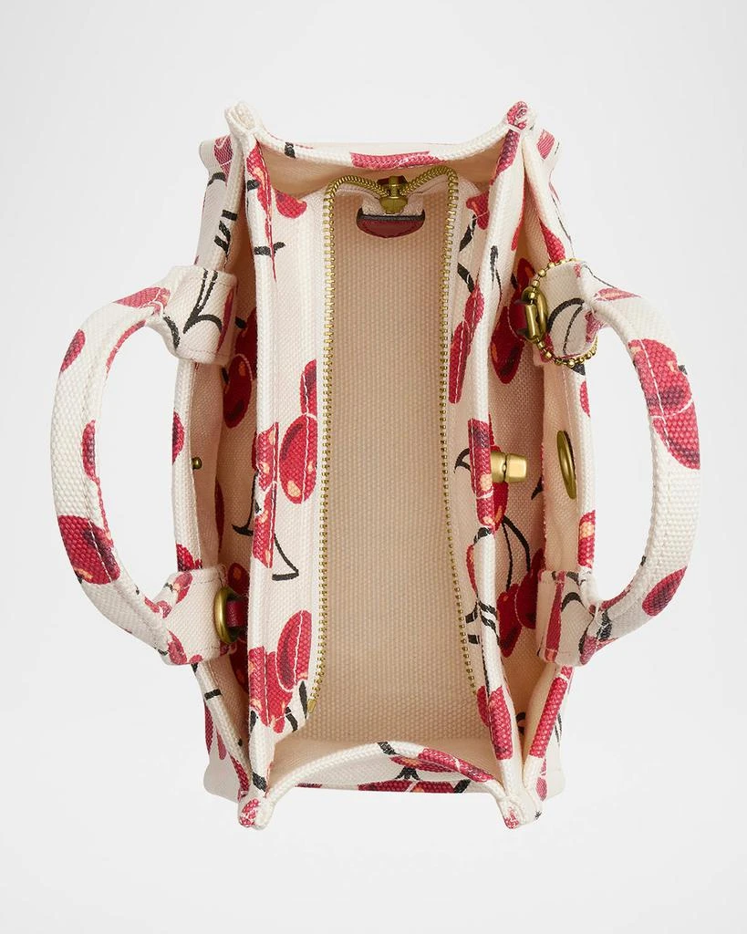 Coach Cargo 20 Cherry Printed Canvas Tote Bag 4