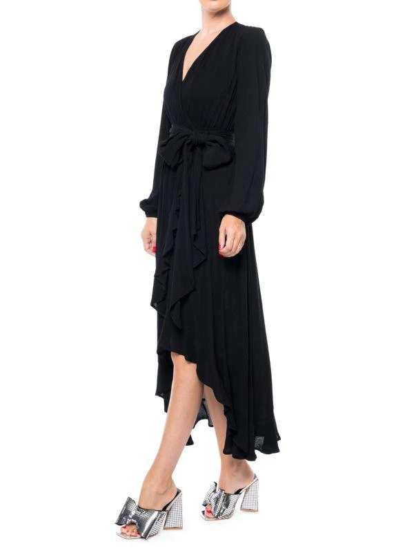Meghan LA Meadow Belted High Low Maxi Dress 3
