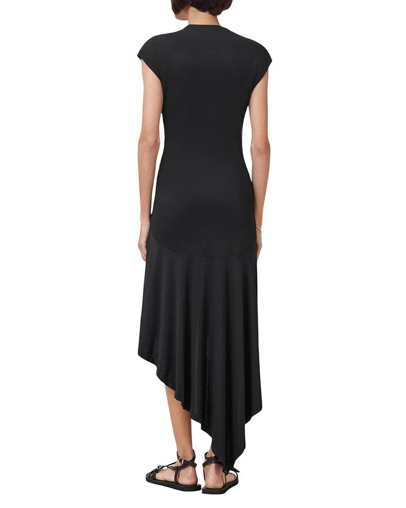 ALL SAINTS Annalie High Low Midi Dress 5