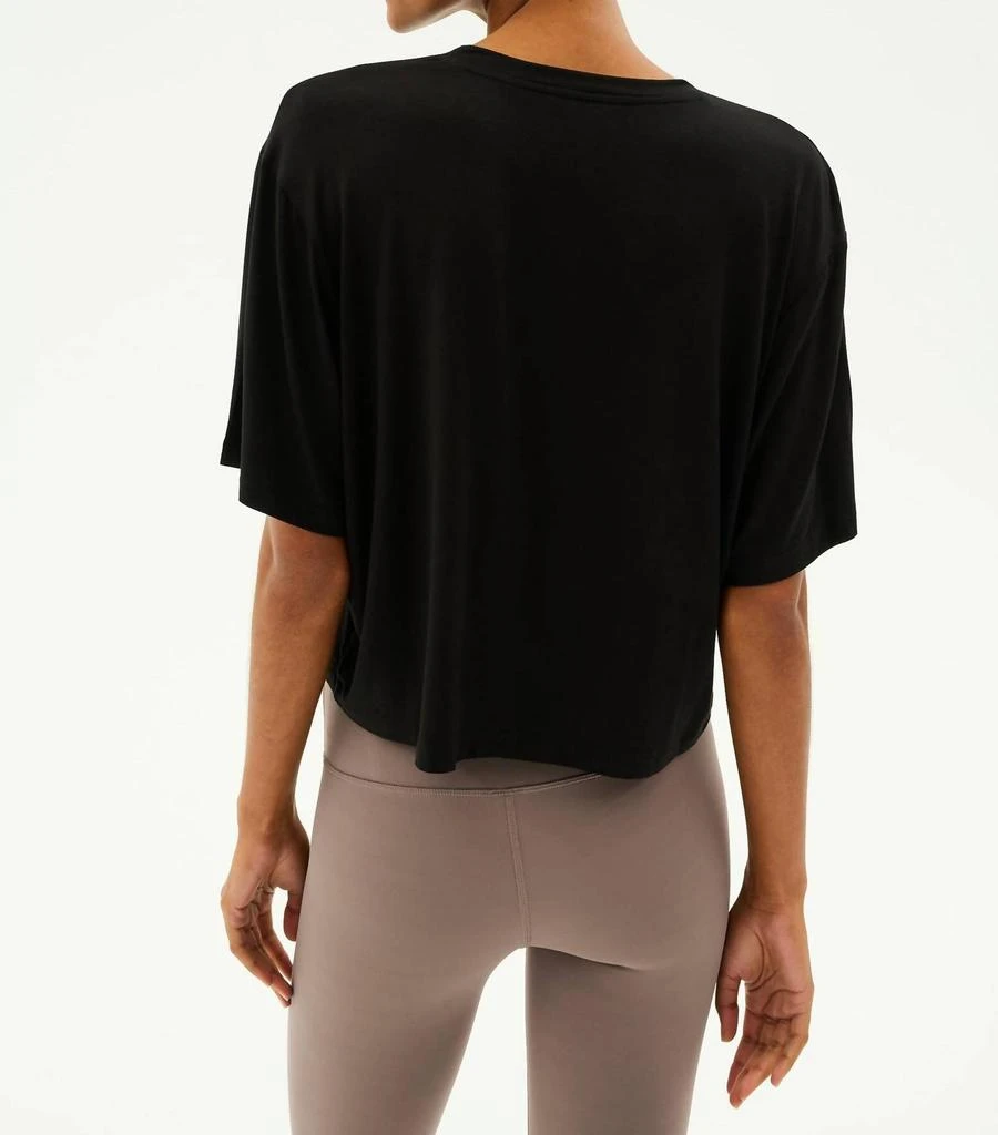 Splits59 Djuna Oversized Jersey Tee In Black 2