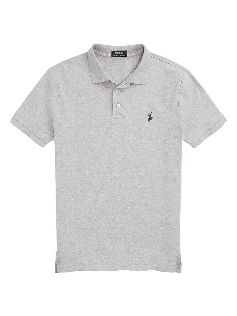 Shop Auralee Super Fine Knit Skipper Polo Shirt on Sale at
