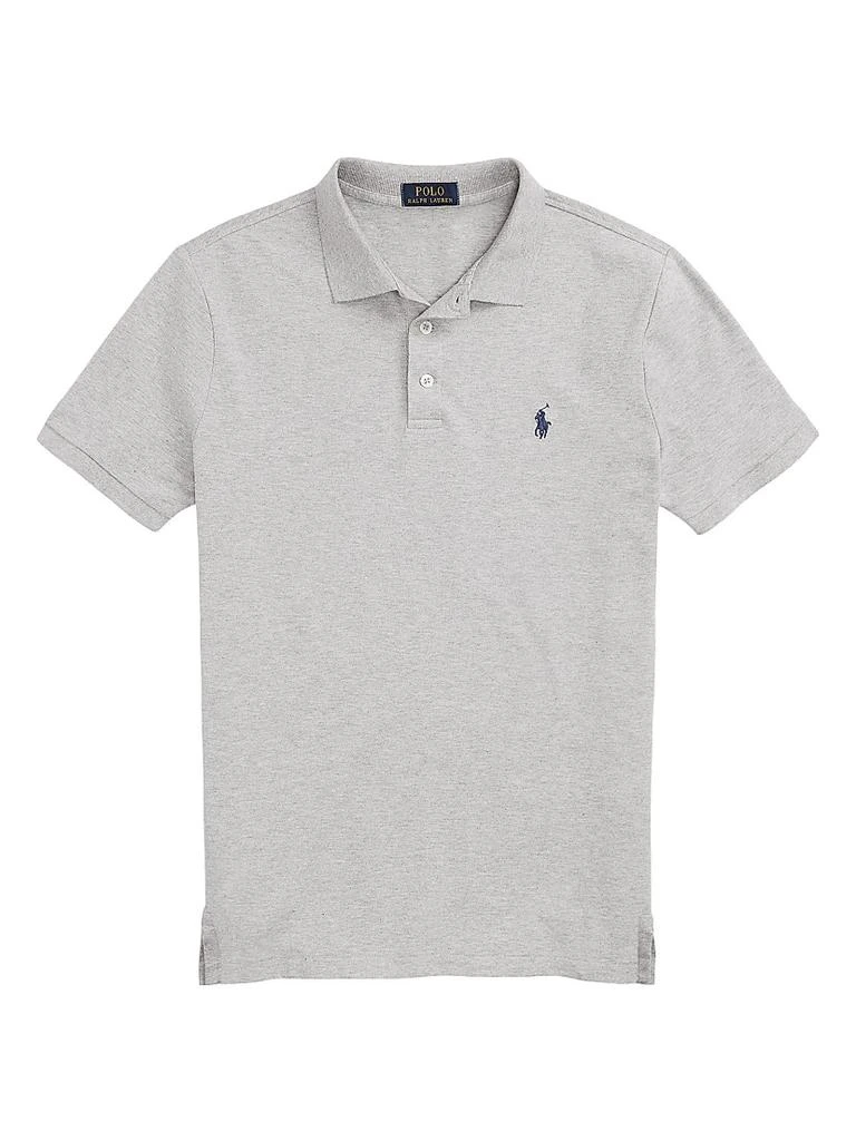 Ralph Lauren Stretch-Cotton Blend Custom Slim-Fit Polo Shirt