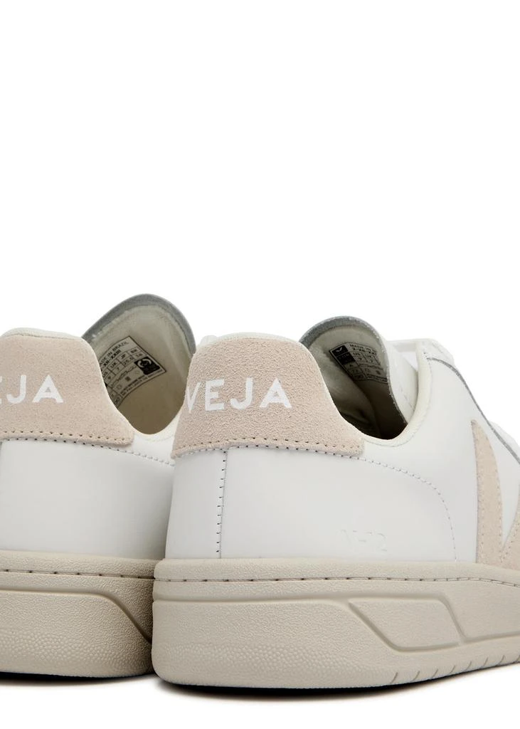Veja V-12 panelled leather sneakers 4