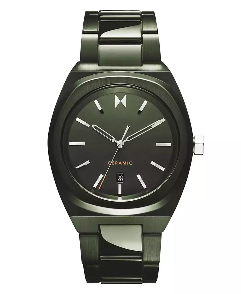 MVMT Men's Odyssey II Green Ceramic Bracelet Watch