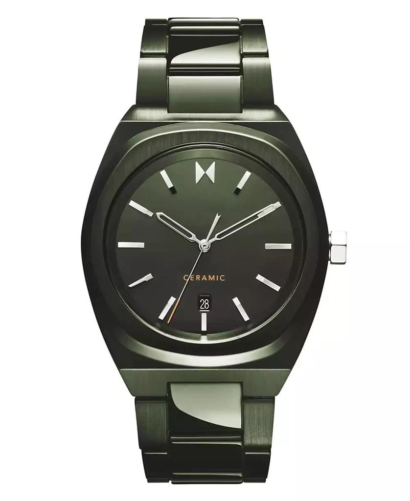 MVMT Men's Odyssey II Green Ceramic Bracelet Watch 1