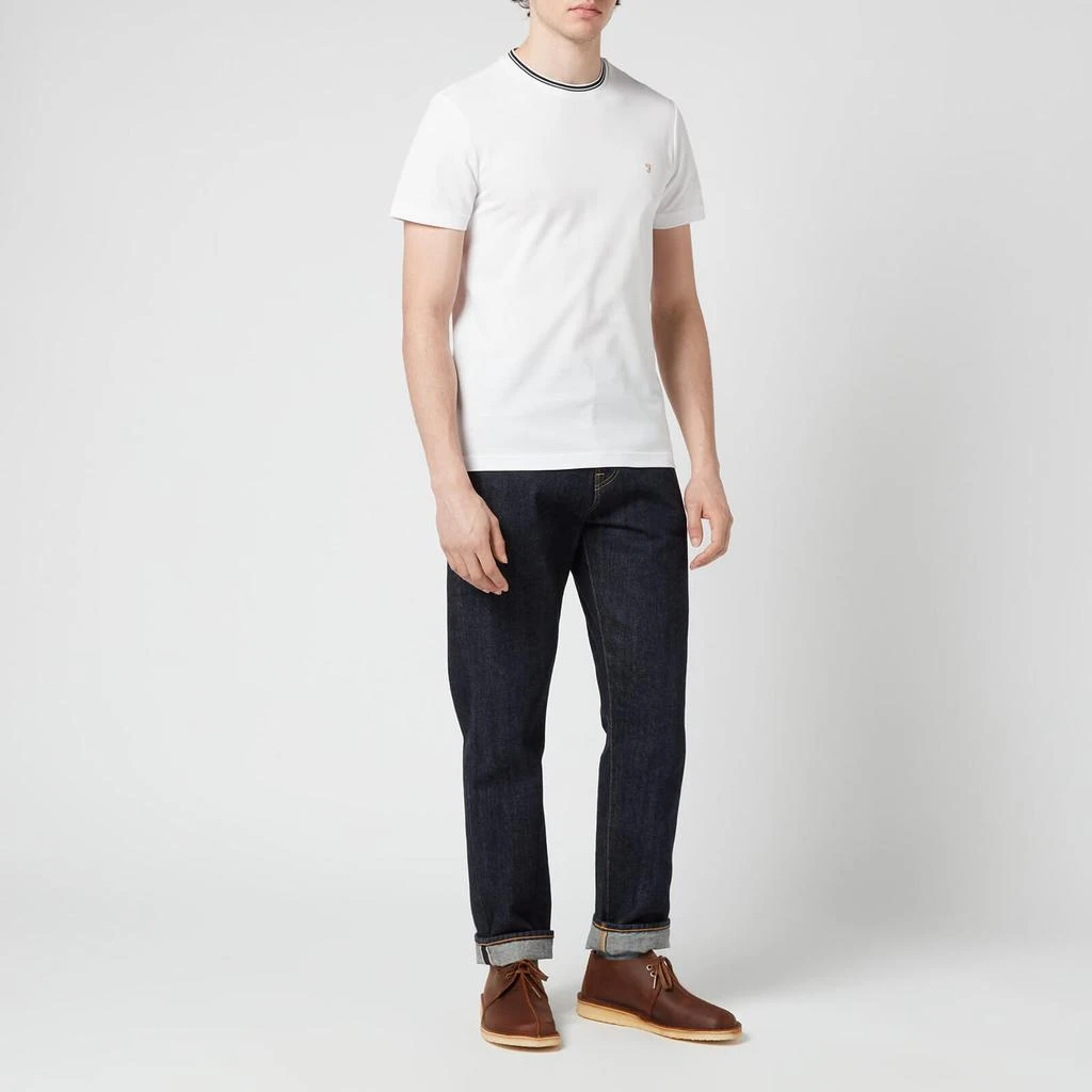 The Hut Farah Men's Meadows T-Shirt - White 3