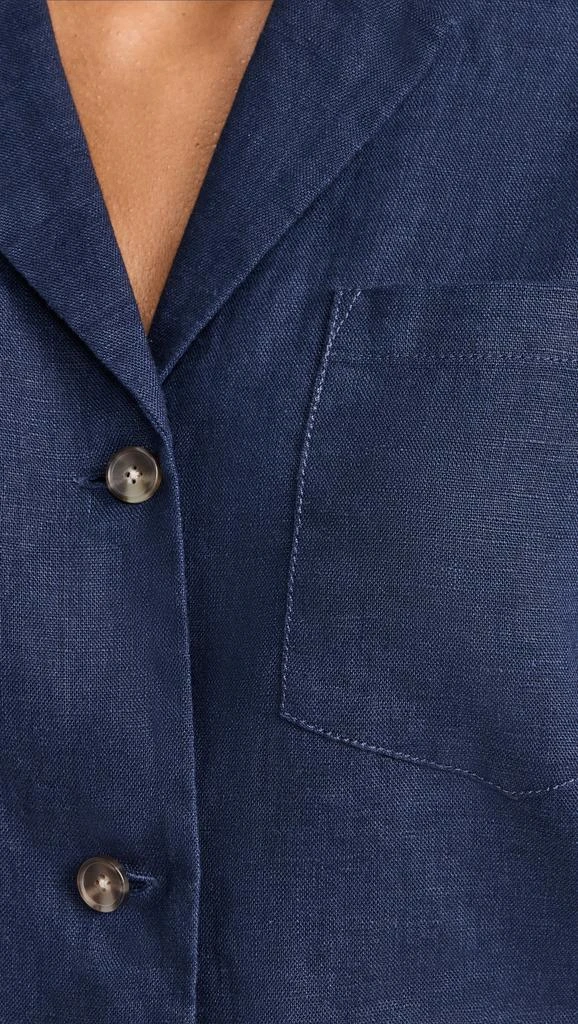 ATM Anthony Thomas Melillo Heavyweight Linen Camp Shirt 5