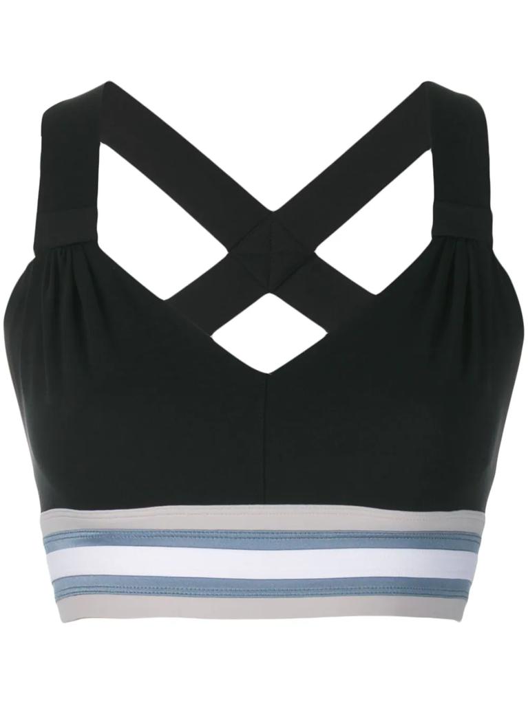 NO KA 'OI Mahina Ola sports bra - women - Polyamide/pandex/Elastane