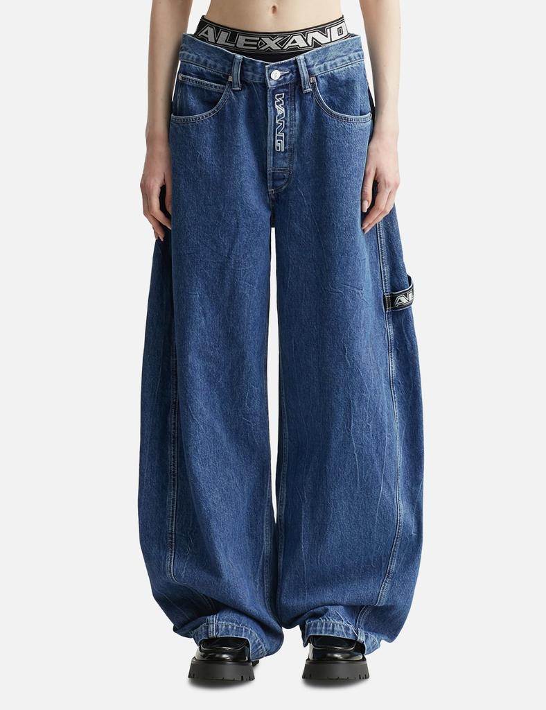 Alexander Wang Pre-Styled Rounded Jeans