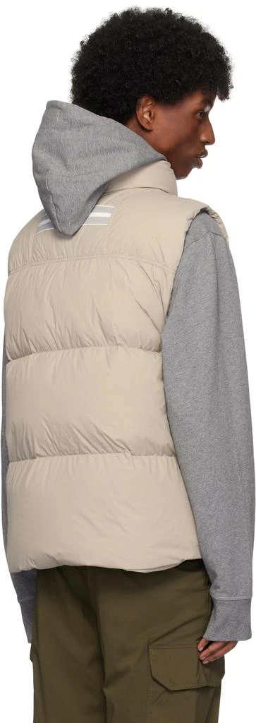 Canada Goose Beige White Label Lawrence Down Vest 3