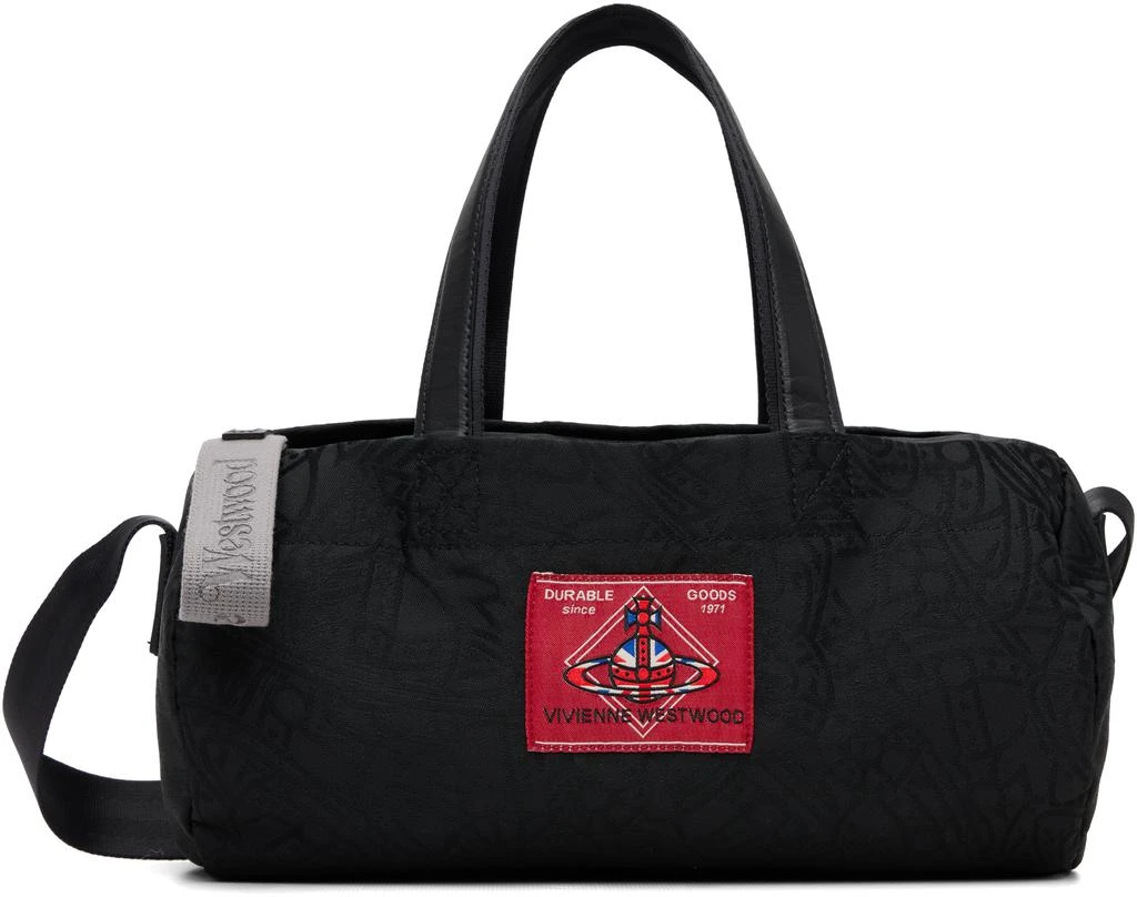 Vivienne Westwood Black Paul Cylinder Crossbody Bag