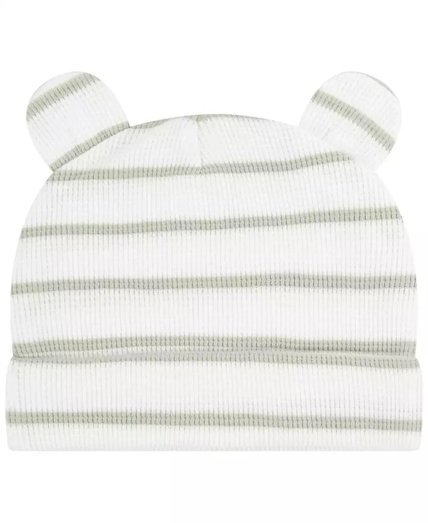 Huggies Baby Boys Cotton Waffle Bodysuit, Pants & Hat, 3 Piece Set 9
