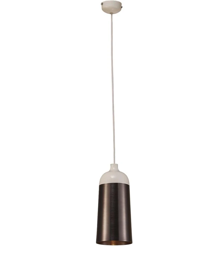 Hivvago 6 X 6 X 12 Silver Aluminum Pendant Lamp