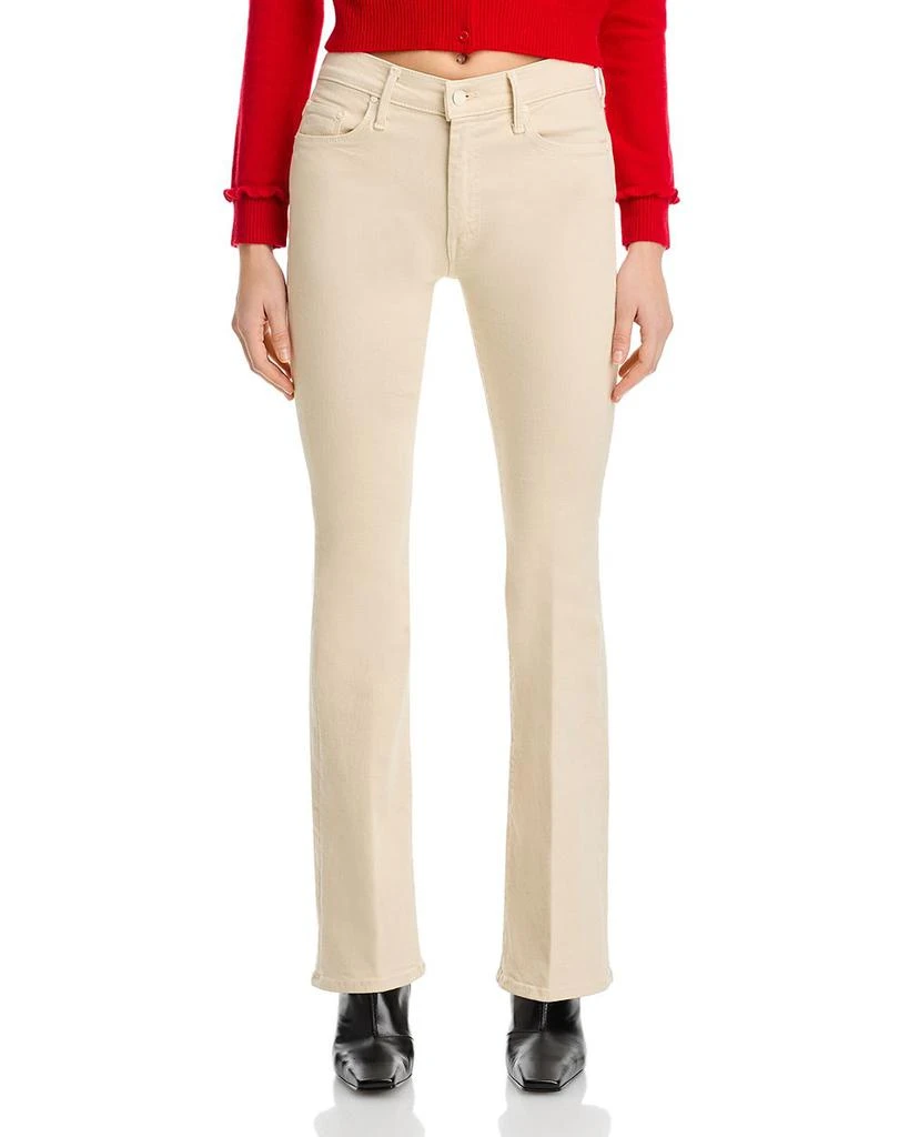 MOTHER The Weekender Sneak Flare Jeans in Play Date 7