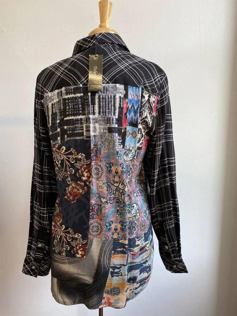 Tolani Tolani - Emma Plaid Button Down 3