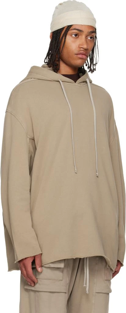 Rick Owens Taupe Concordians Peter Hoodie 2