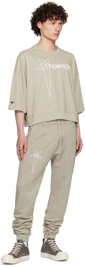 Rick Owens Off-White Champion Edition Joggers Sweatpants 4