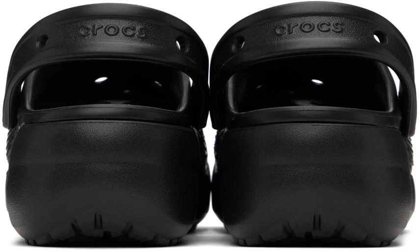 Crocs Black Classic Platform Clog 2