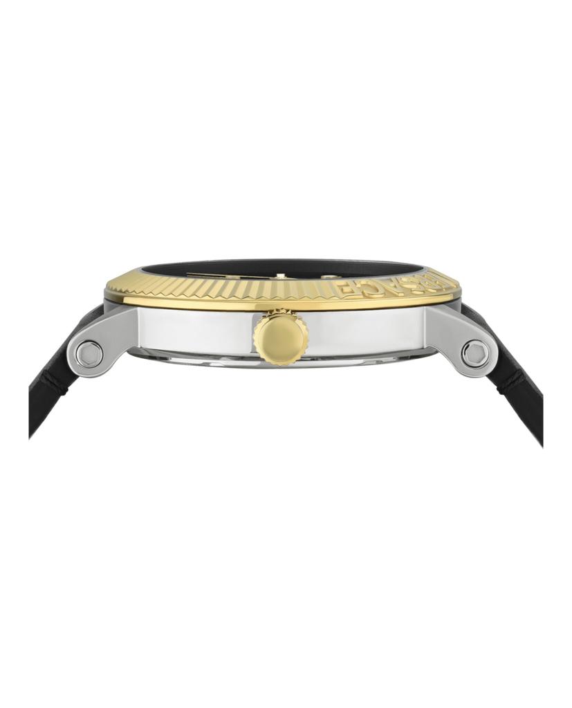 Versace V-Classic Leather Watch