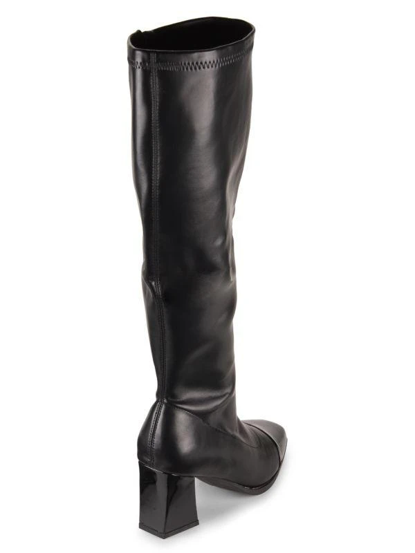 Rachel Roy 66MM Chic Leather Knee High Boots 3