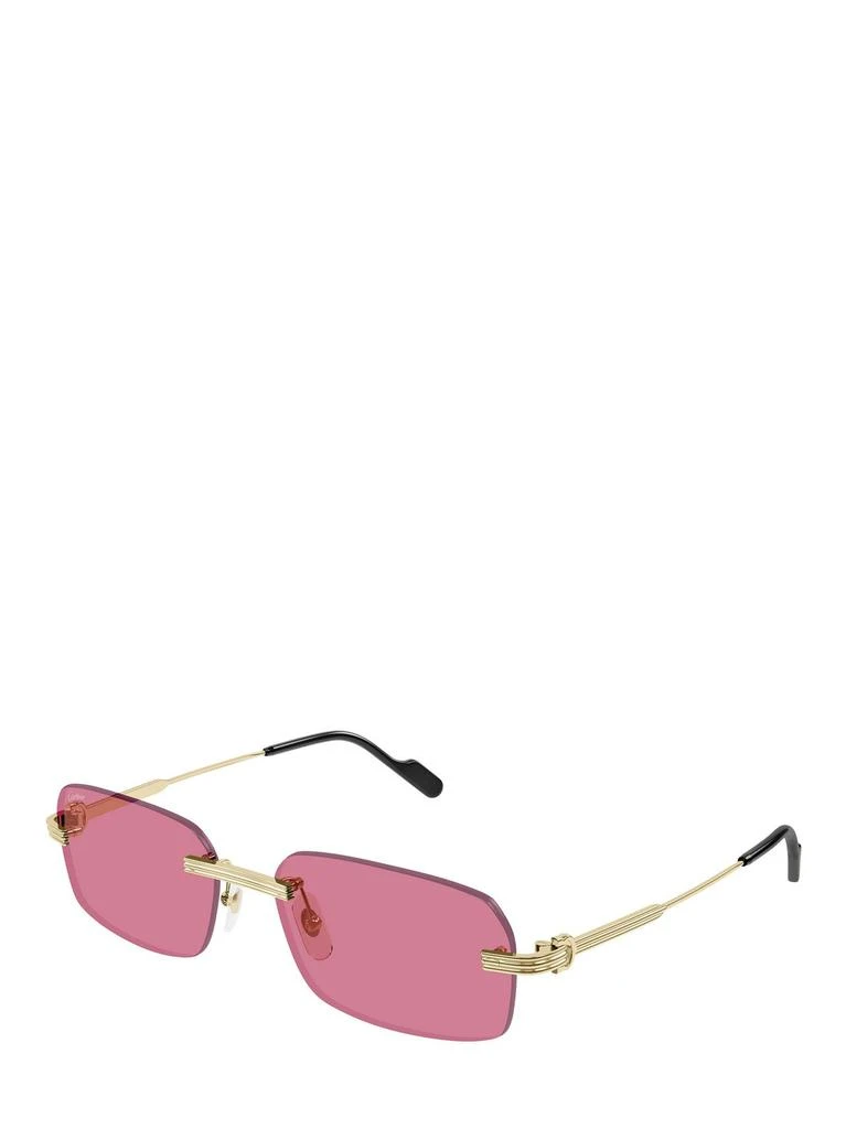 Cartier Cartier Rectangular Frame Sunglasses 2