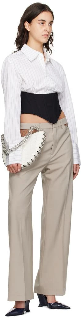 Dion Lee White Internal Shirt 4