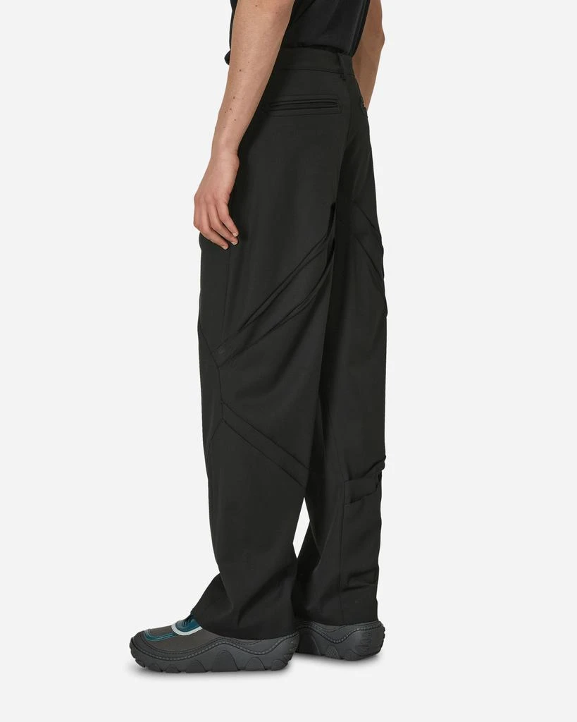 Kiko Kostadinov Melsas Darted Trousers Crow Black 2