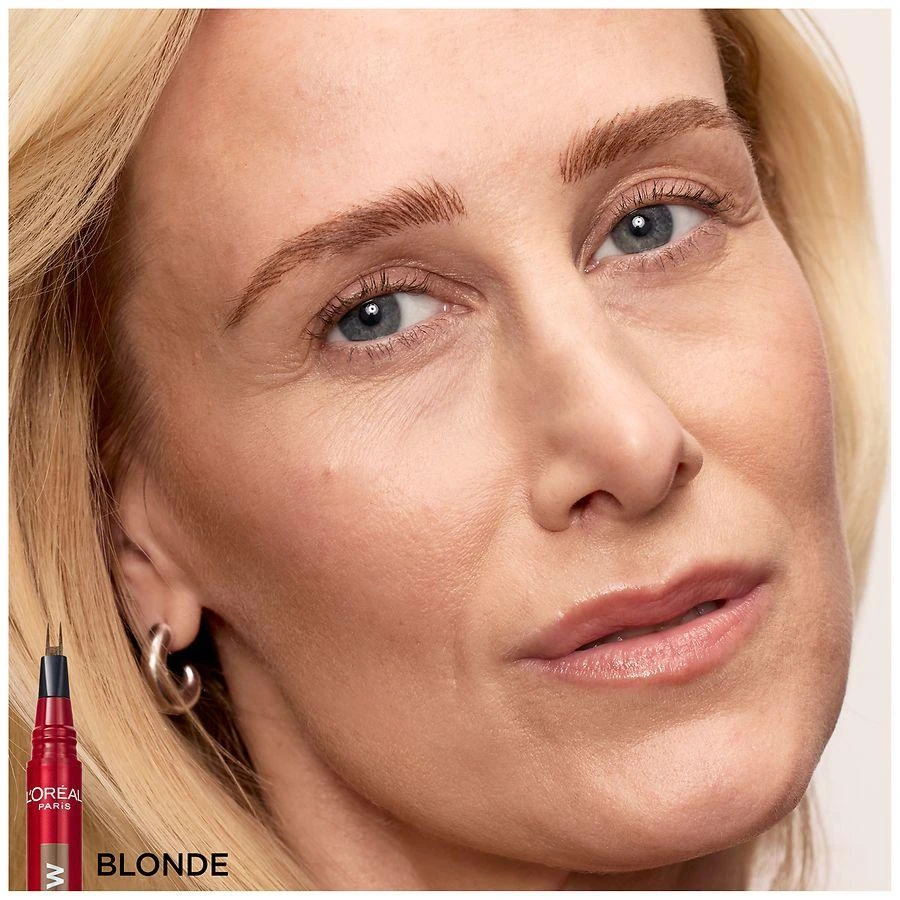 L
Oreal Paris Faux Brow, Hair-Like Brow Filling Pen, Double-Brush Tip 7