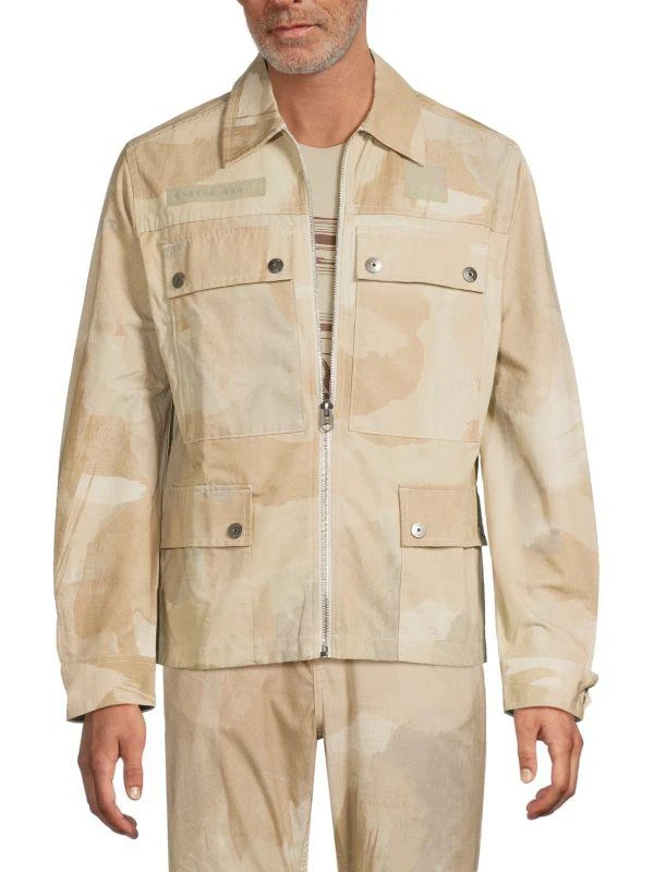 G-Star Camo Print Shirt Jacket 1