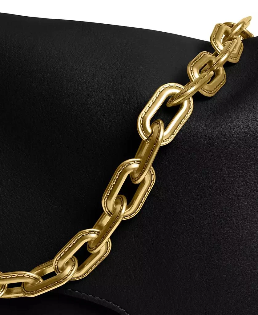 Coach Chain Tabby Leather Medium Shoulder Bag 35 7