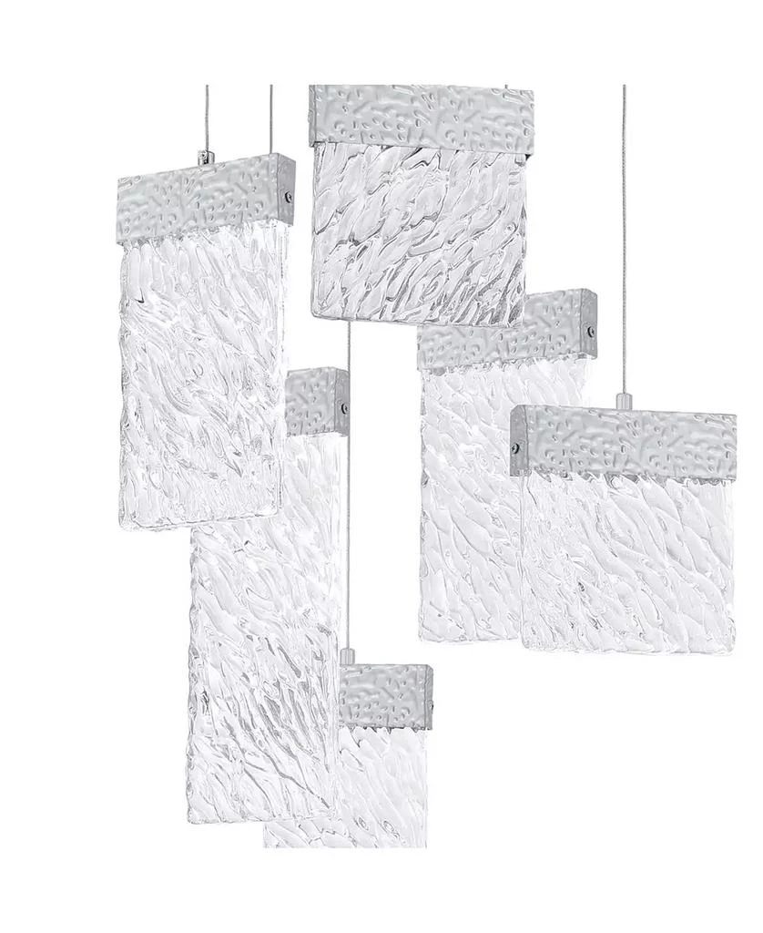 CWI Lighting 22" Metal Carolina LED Chandelier 4