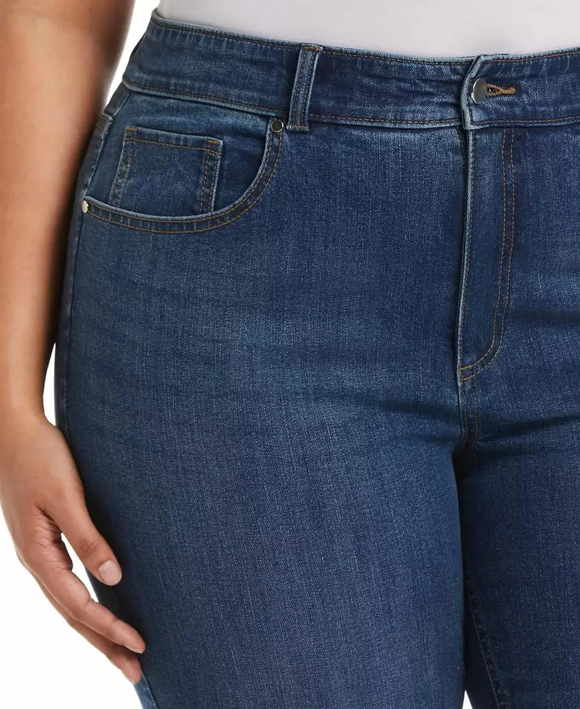 Rafaella Plus Size Modern Fit Straight Leg Ankle Jeans 3