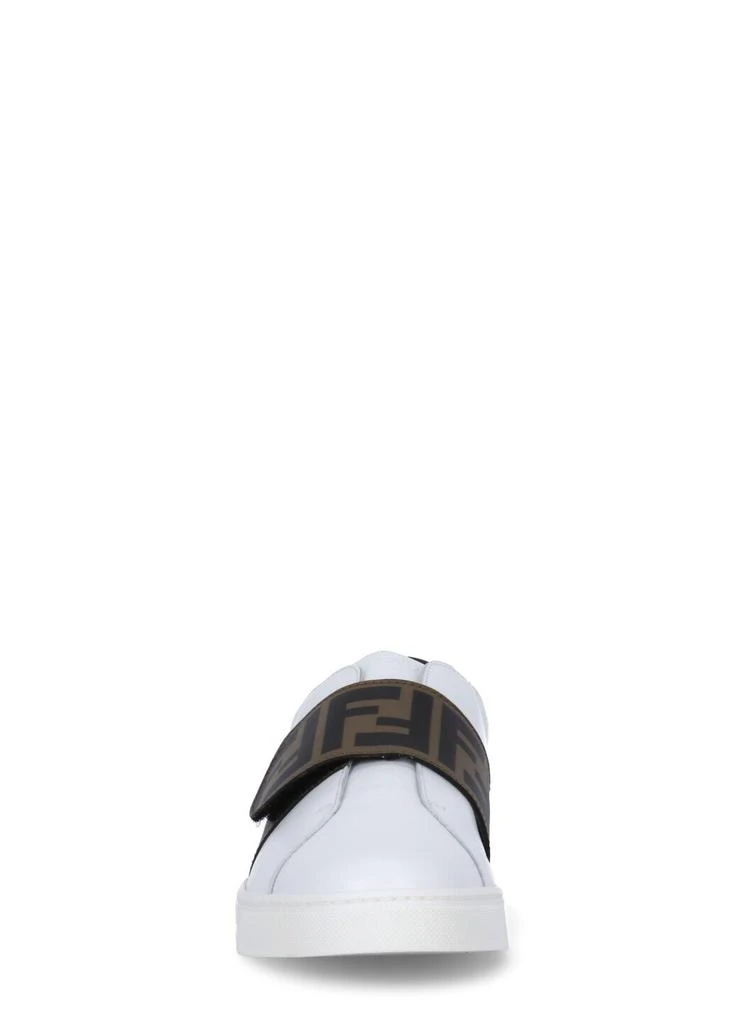 Fendi Fendi Kids Monogram Strap Sneakers 4
