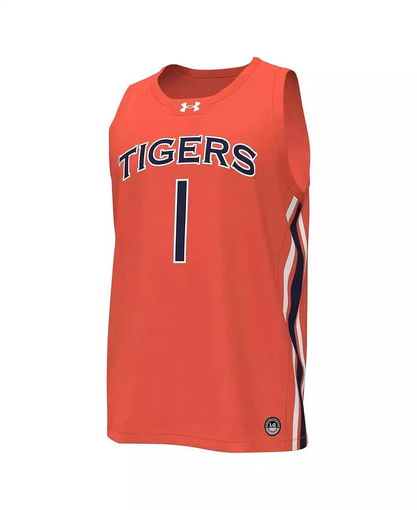 Under Armour Men's #1 Auburn Tigers Replica Basketball Jersey 2