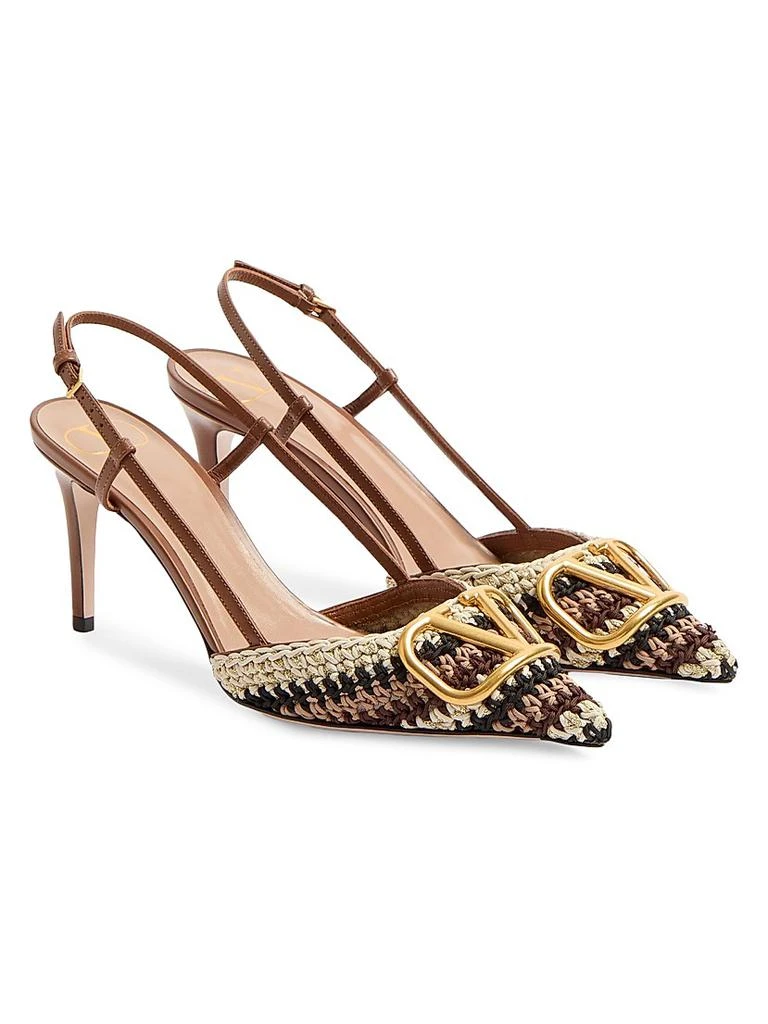 Valentino VLogo Signature Slingback Pumps 80MM 2