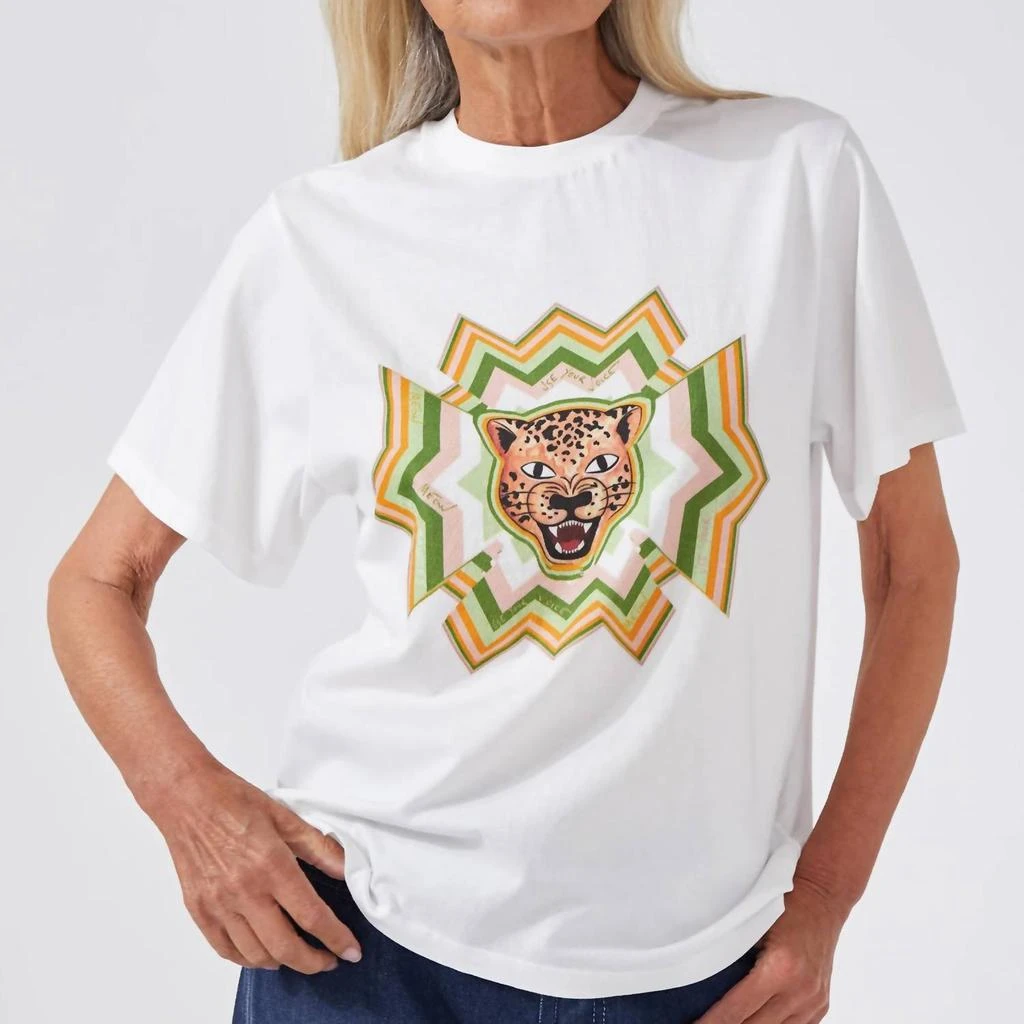 HAYLEY MENZIES Hayley Menzies - Women's Psychedelic Leopard Tee 1