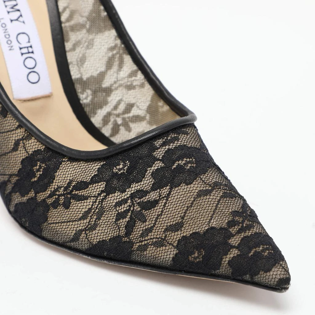 Jimmy Choo Jimmy Choo Black Lace Love Pumps Size 36.5 7