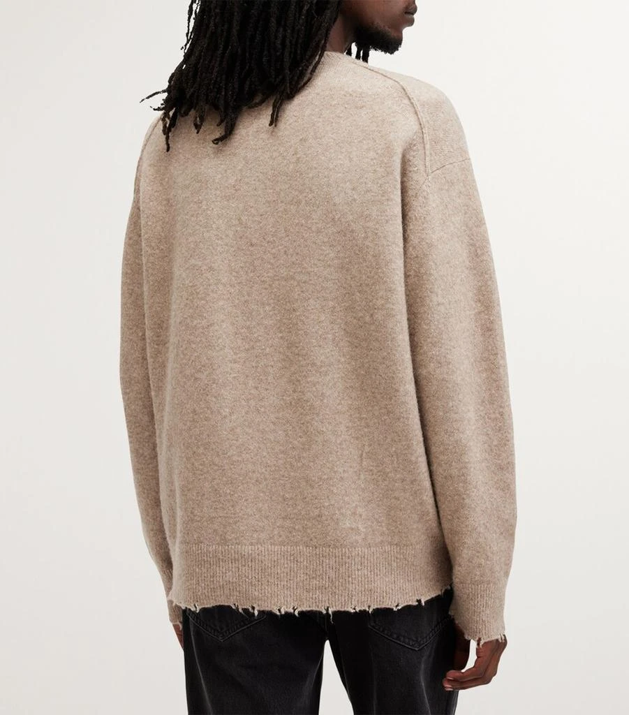 ALL SAINTS Wool-Blend Scripture Sweater 4