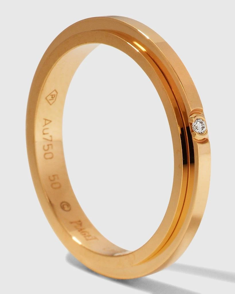 PIAGET Possession 18K Rose Gold 1-Diamond Ring 4
