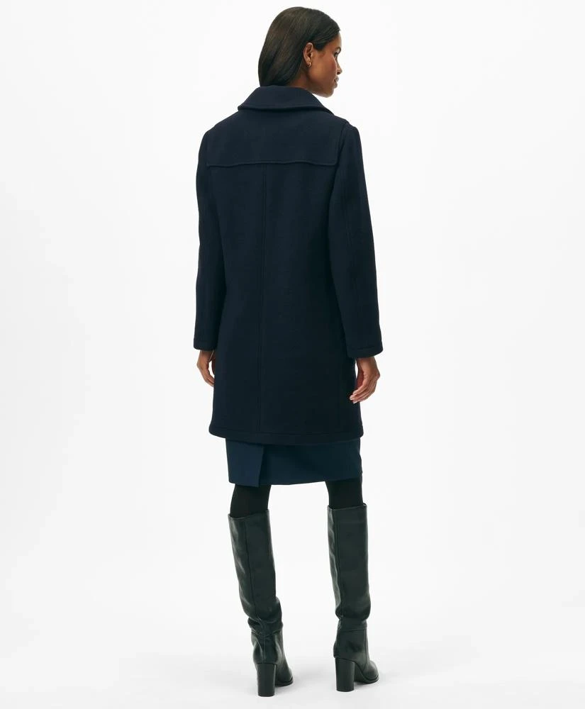 Brooks Brothers Wool Twill Hooded Toggle Coat 5
