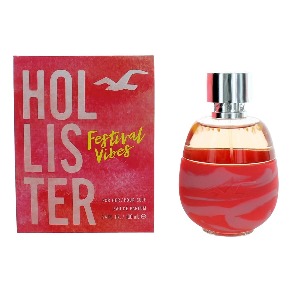 HOLLISTER Festival Vibes by , 3.4 oz Eau De Parfum Spray for Women