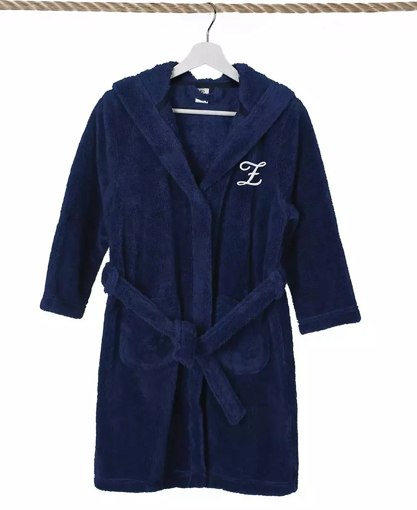 Linum Home Textiles Personalized Kids Super Plush Hooded Bathrobe 2