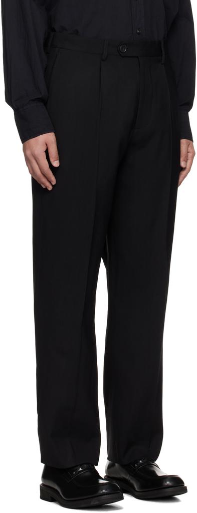 mfpen Black Formal Trousers