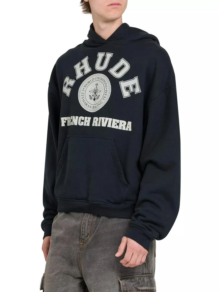 Rhude French Riviera Cotton Hoodie 4