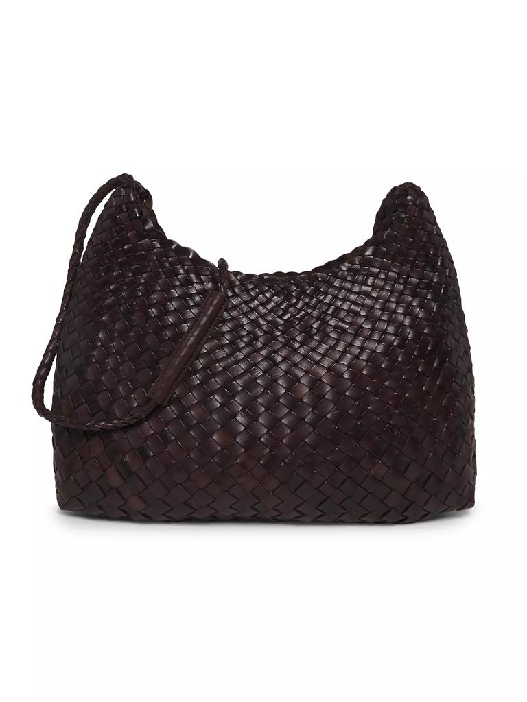 DRAGON DIFFUSION Woven Leather Tote Bag